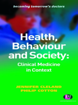 cover image of Health, Behaviour and Society